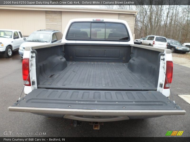 Oxford White / Castano Brown Leather 2006 Ford F250 Super Duty King Ranch Crew Cab 4x4