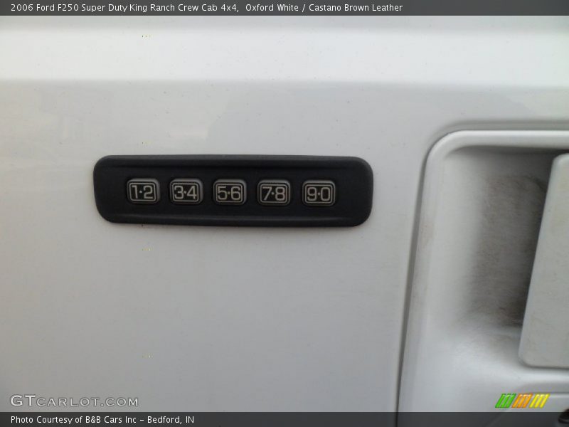 Oxford White / Castano Brown Leather 2006 Ford F250 Super Duty King Ranch Crew Cab 4x4
