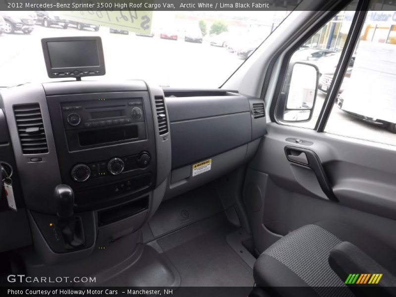 Arctic White / Lima Black Fabric 2012 Mercedes-Benz Sprinter 3500 High Roof Cargo Van