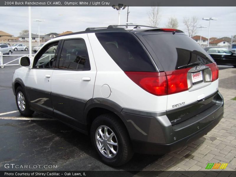 Olympic White / Light Gray 2004 Buick Rendezvous CX AWD