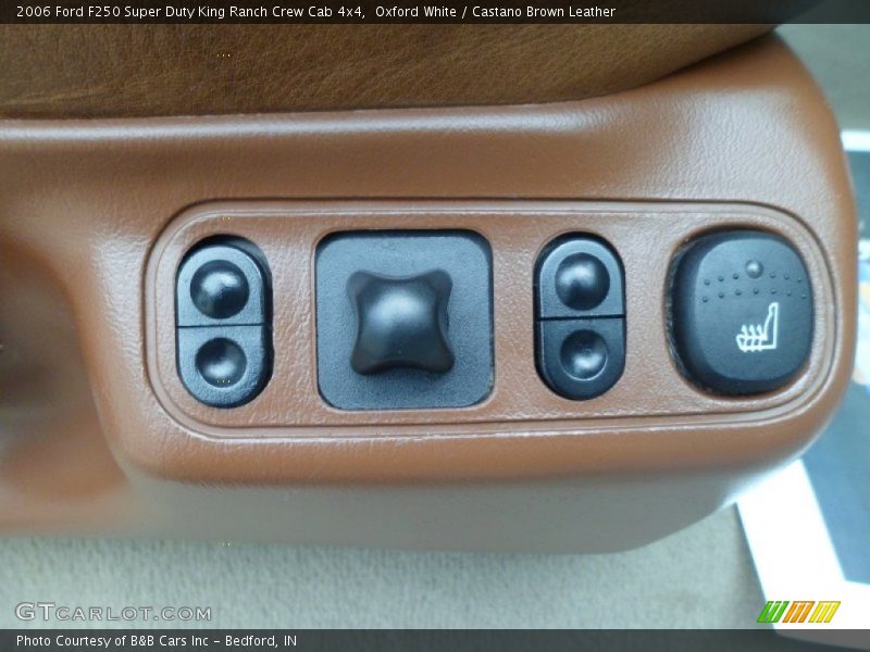 Oxford White / Castano Brown Leather 2006 Ford F250 Super Duty King Ranch Crew Cab 4x4