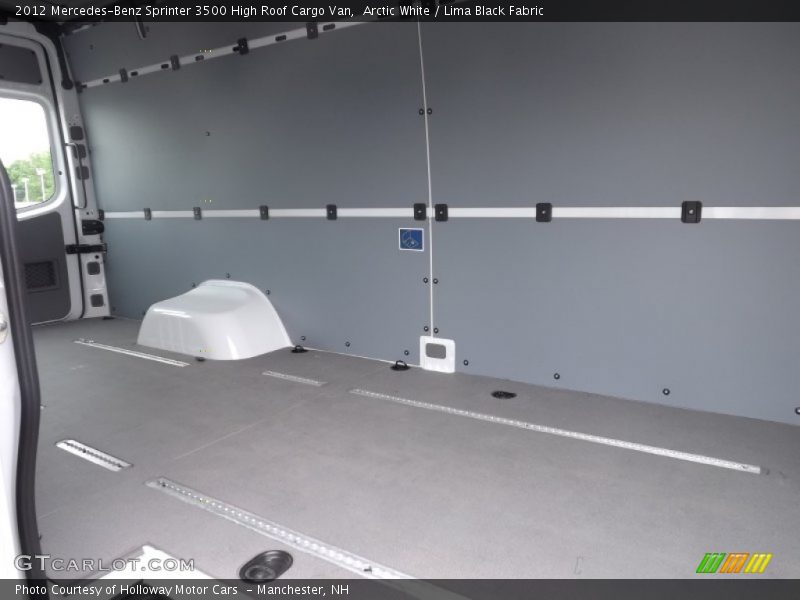 Arctic White / Lima Black Fabric 2012 Mercedes-Benz Sprinter 3500 High Roof Cargo Van