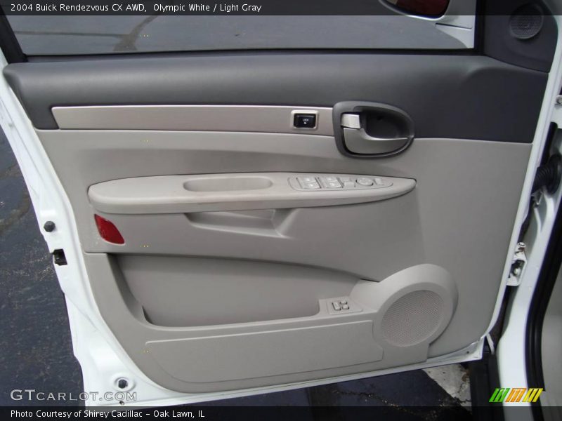 Olympic White / Light Gray 2004 Buick Rendezvous CX AWD