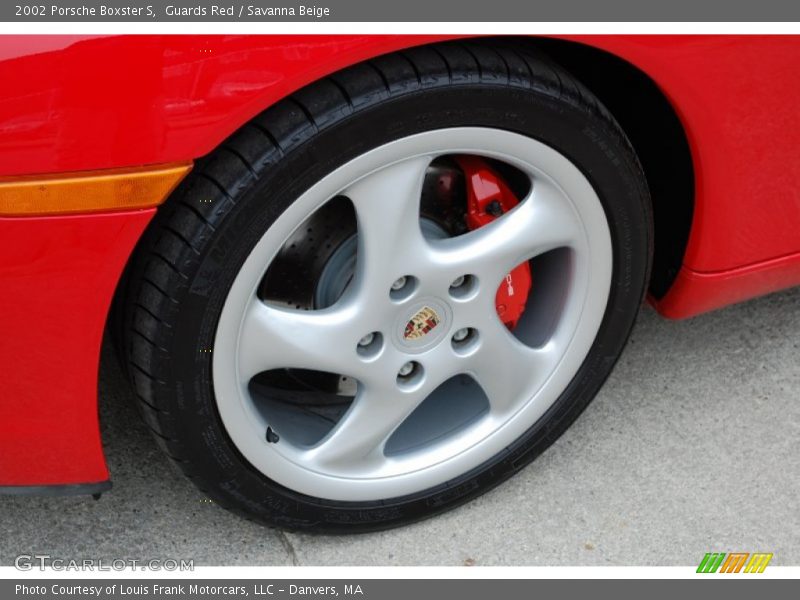 Guards Red / Savanna Beige 2002 Porsche Boxster S