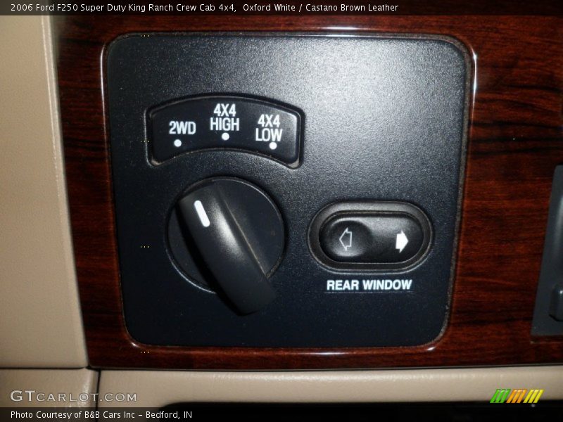 Oxford White / Castano Brown Leather 2006 Ford F250 Super Duty King Ranch Crew Cab 4x4