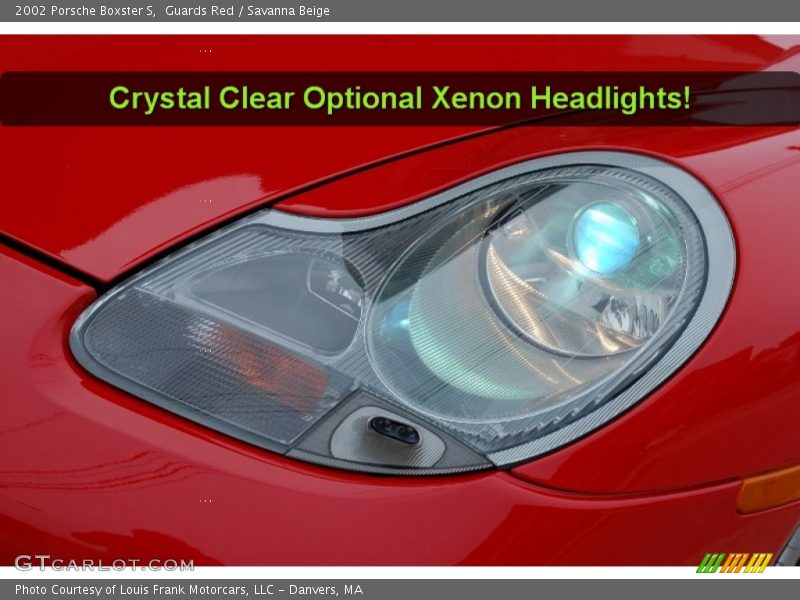 Guards Red / Savanna Beige 2002 Porsche Boxster S