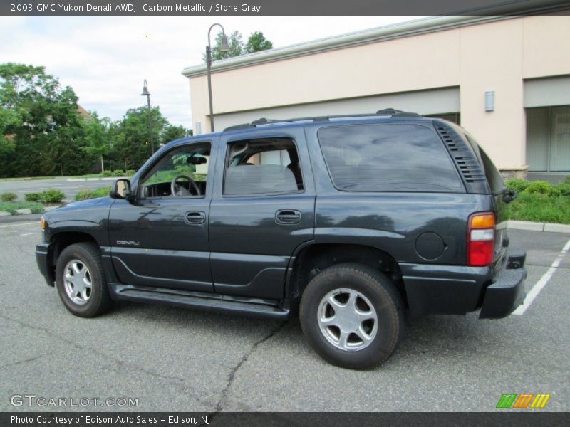 Carbon Metallic / Stone Gray 2003 GMC Yukon Denali AWD