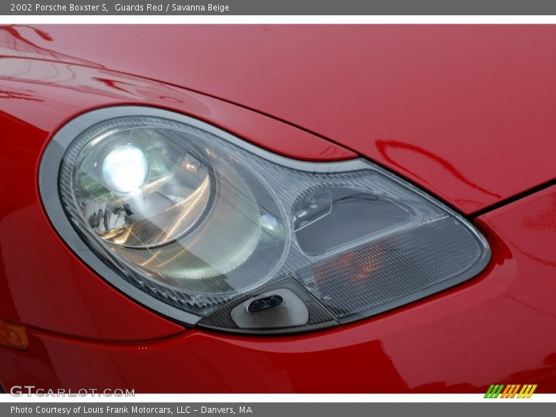 Guards Red / Savanna Beige 2002 Porsche Boxster S