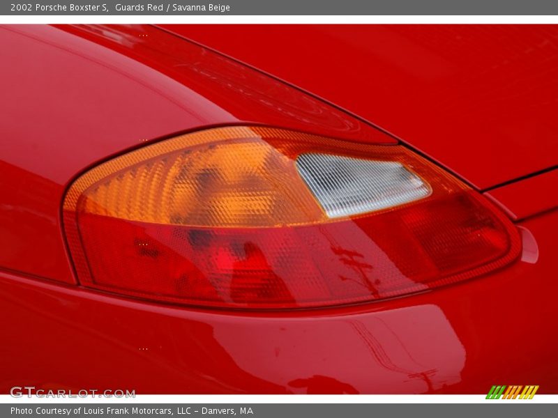 Guards Red / Savanna Beige 2002 Porsche Boxster S