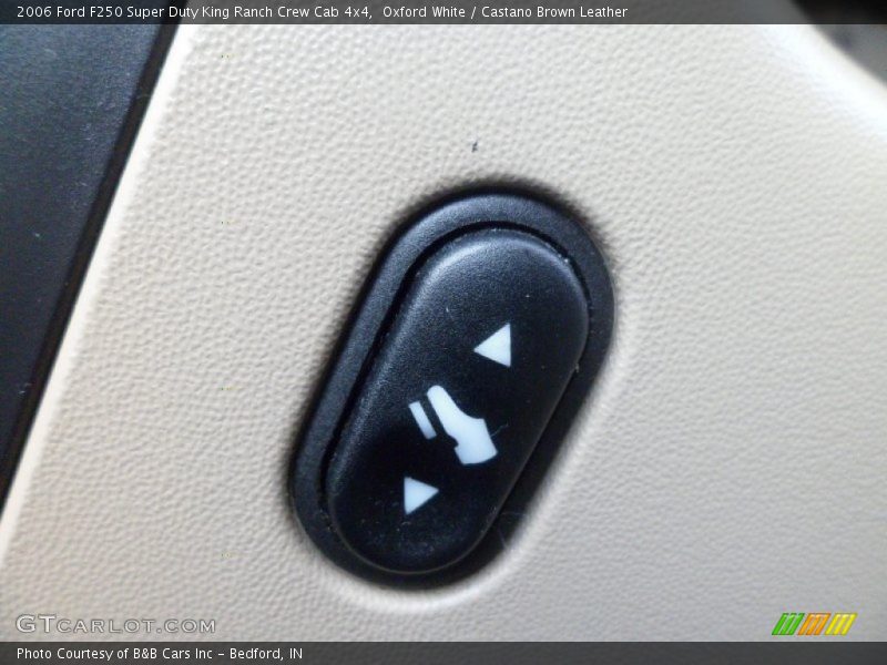 Oxford White / Castano Brown Leather 2006 Ford F250 Super Duty King Ranch Crew Cab 4x4