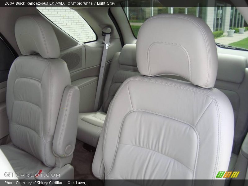 Olympic White / Light Gray 2004 Buick Rendezvous CX AWD