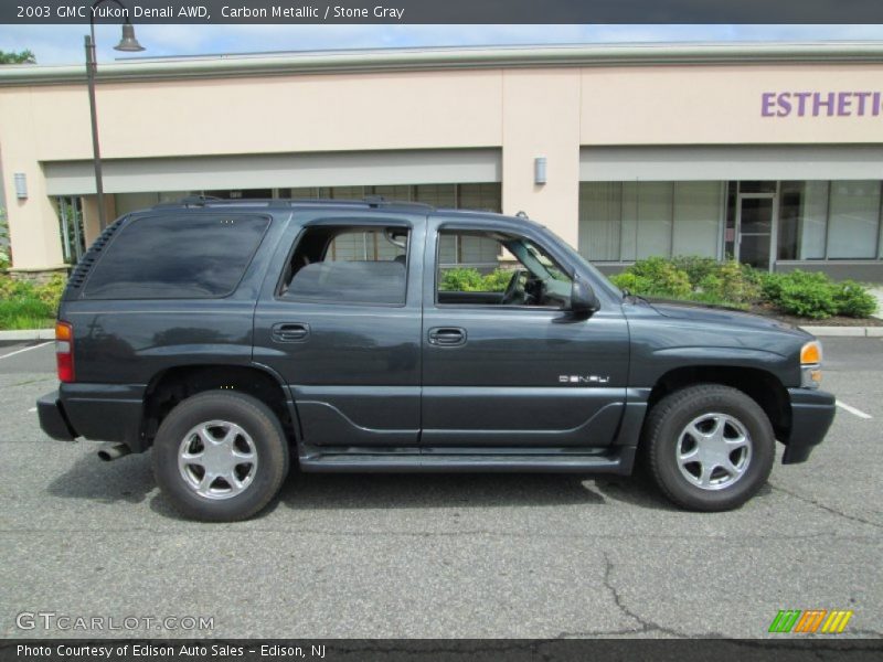 Carbon Metallic / Stone Gray 2003 GMC Yukon Denali AWD