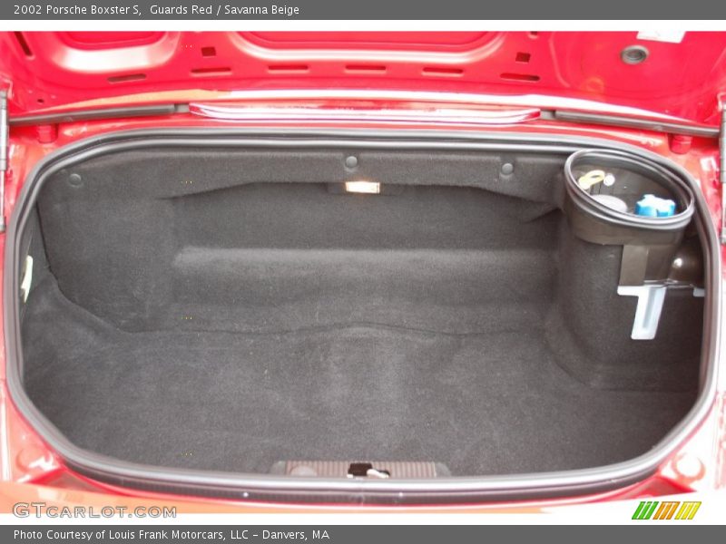 Guards Red / Savanna Beige 2002 Porsche Boxster S