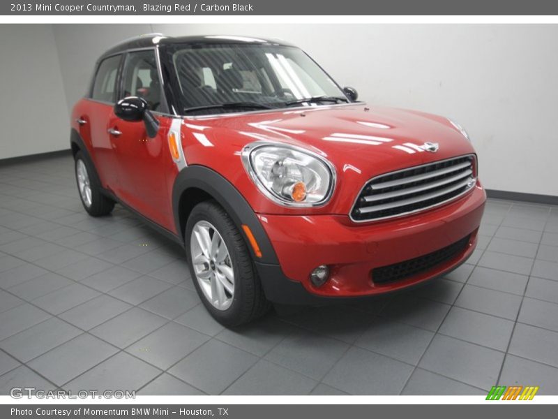 Blazing Red / Carbon Black 2013 Mini Cooper Countryman