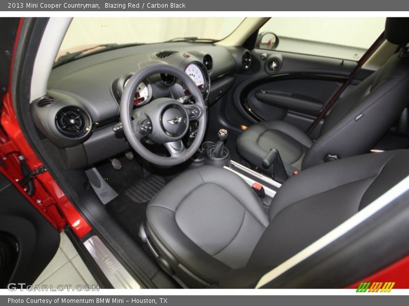 Blazing Red / Carbon Black 2013 Mini Cooper Countryman