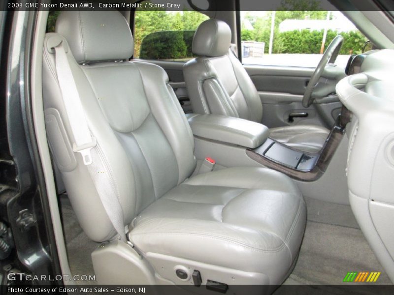 Carbon Metallic / Stone Gray 2003 GMC Yukon Denali AWD