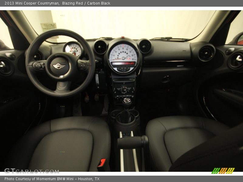 Blazing Red / Carbon Black 2013 Mini Cooper Countryman