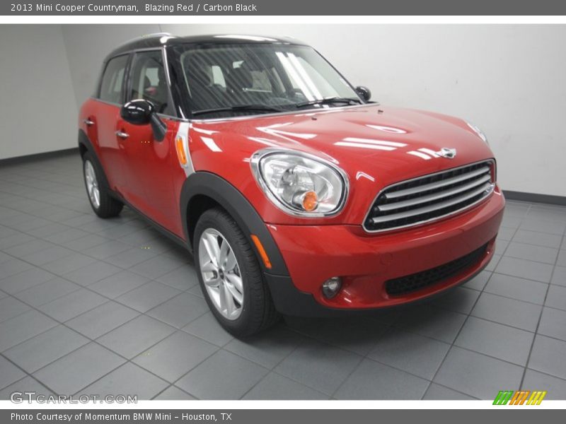 Blazing Red / Carbon Black 2013 Mini Cooper Countryman