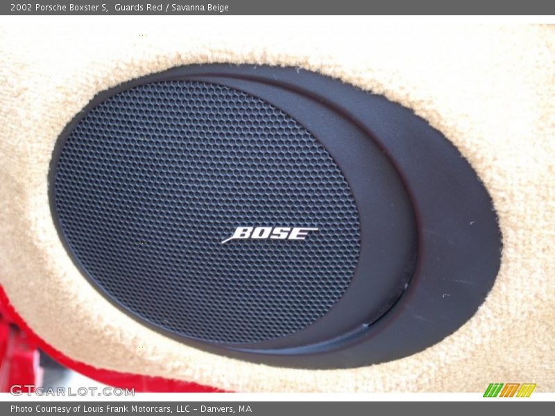 Guards Red / Savanna Beige 2002 Porsche Boxster S