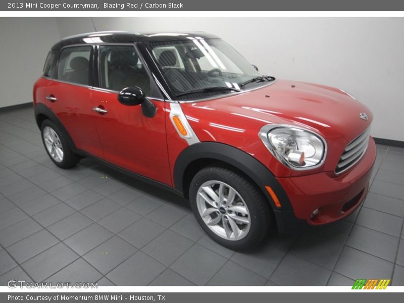 Blazing Red / Carbon Black 2013 Mini Cooper Countryman