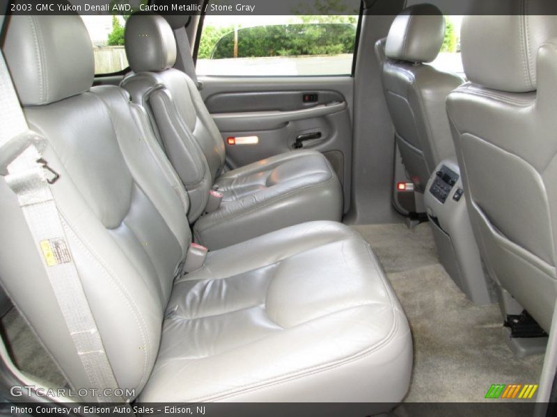 Carbon Metallic / Stone Gray 2003 GMC Yukon Denali AWD