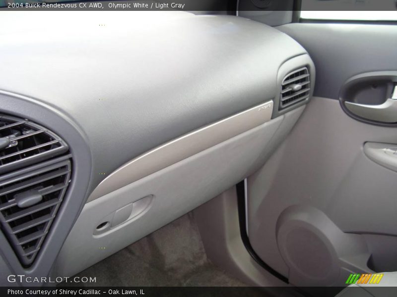 Olympic White / Light Gray 2004 Buick Rendezvous CX AWD