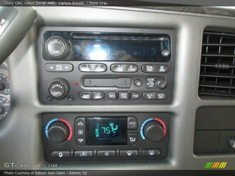 Carbon Metallic / Stone Gray 2003 GMC Yukon Denali AWD