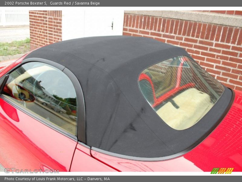 Guards Red / Savanna Beige 2002 Porsche Boxster S