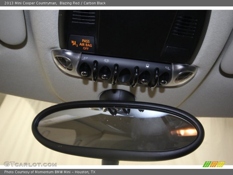 Blazing Red / Carbon Black 2013 Mini Cooper Countryman