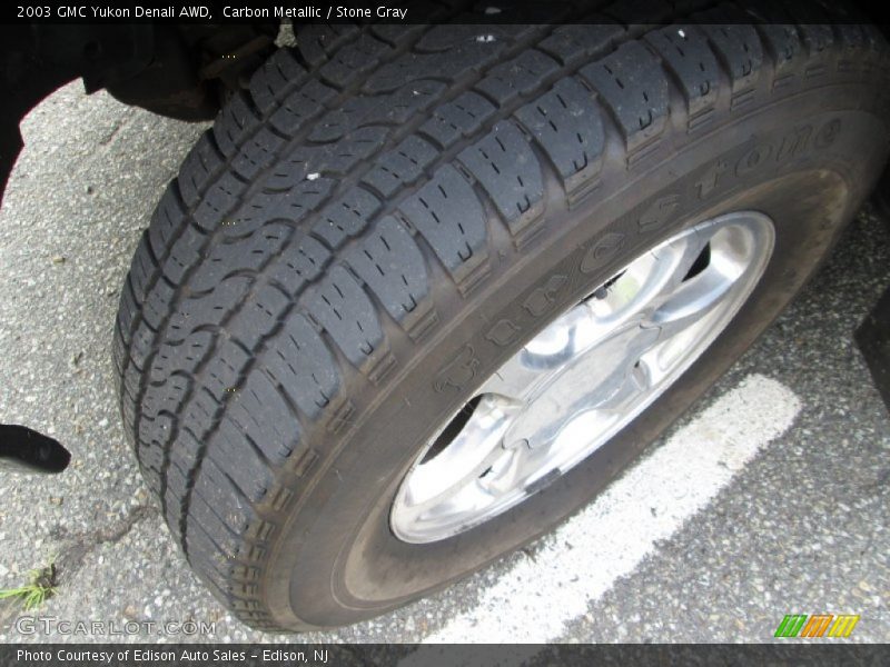 Carbon Metallic / Stone Gray 2003 GMC Yukon Denali AWD