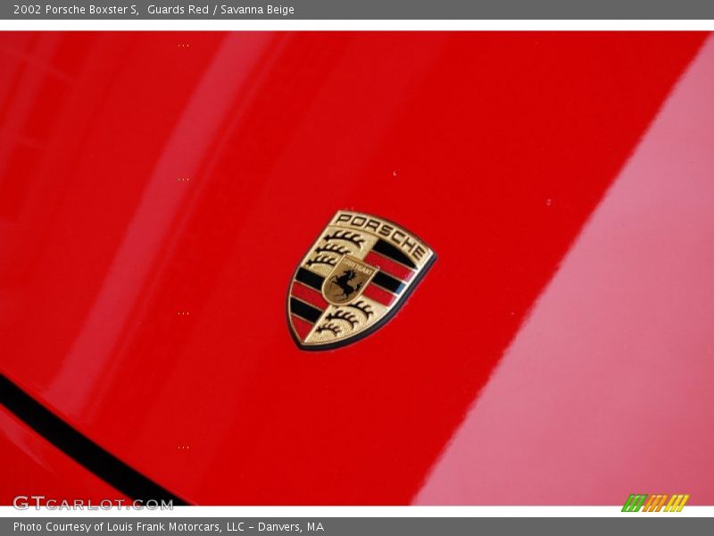 Guards Red / Savanna Beige 2002 Porsche Boxster S