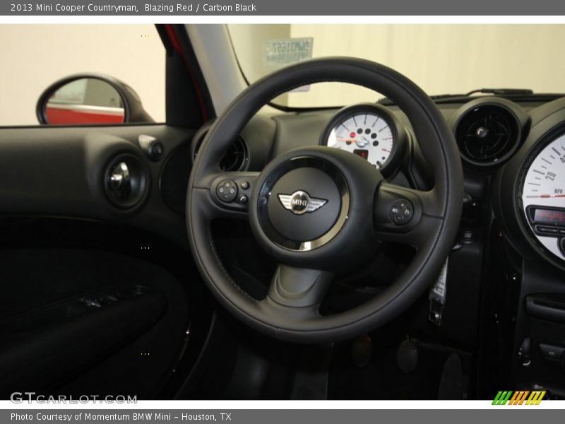 Blazing Red / Carbon Black 2013 Mini Cooper Countryman