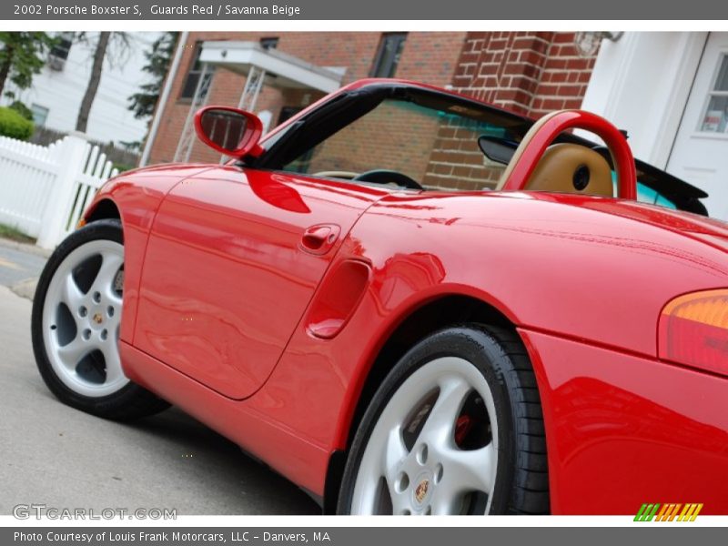 Guards Red / Savanna Beige 2002 Porsche Boxster S