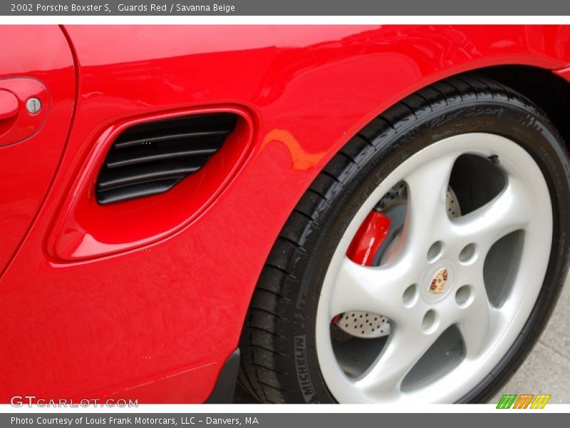 Guards Red / Savanna Beige 2002 Porsche Boxster S
