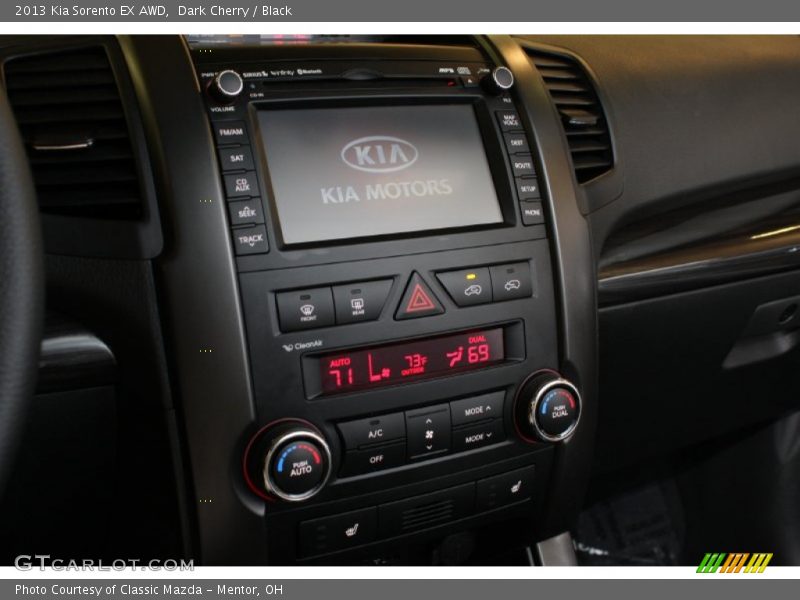 Dark Cherry / Black 2013 Kia Sorento EX AWD