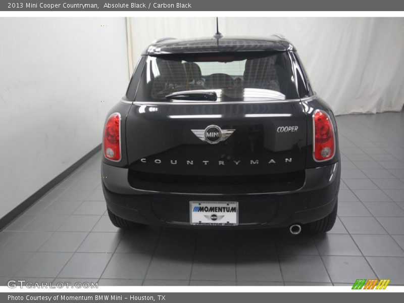 Absolute Black / Carbon Black 2013 Mini Cooper Countryman