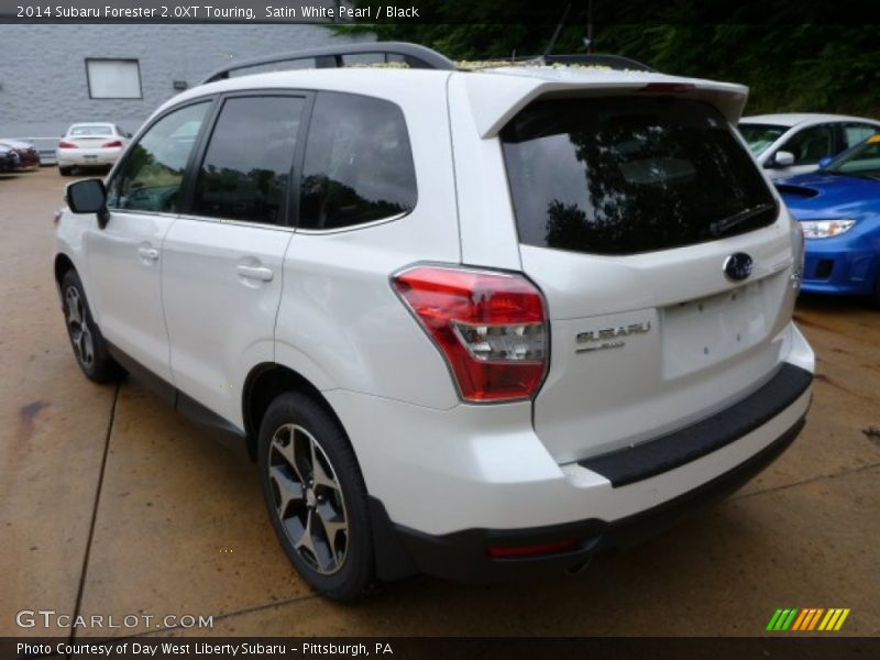 Satin White Pearl / Black 2014 Subaru Forester 2.0XT Touring