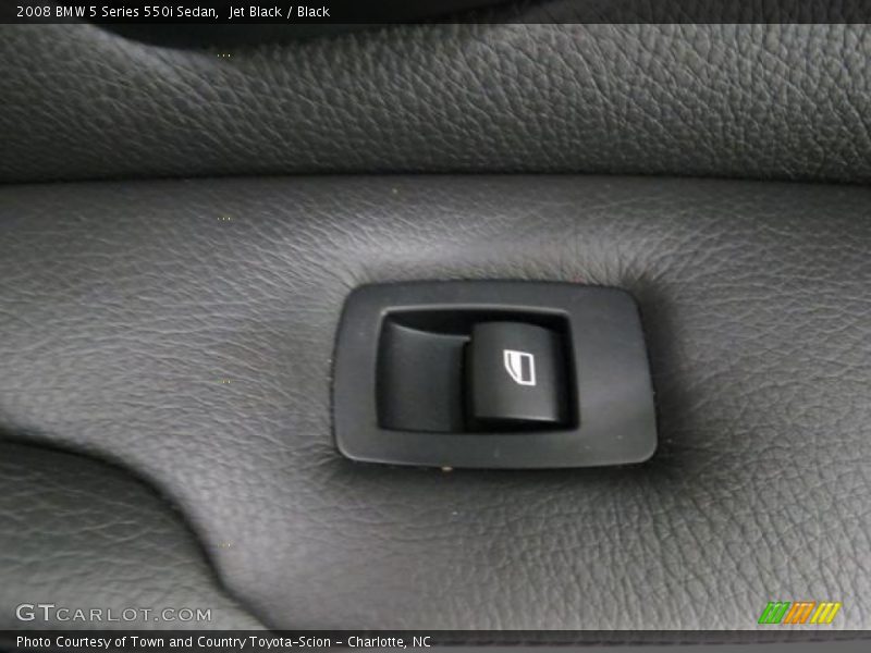 Jet Black / Black 2008 BMW 5 Series 550i Sedan