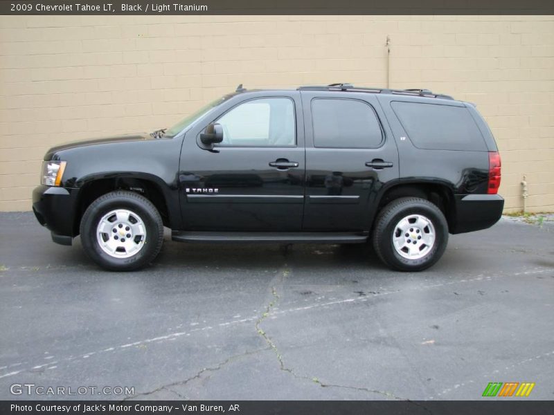 Black / Light Titanium 2009 Chevrolet Tahoe LT