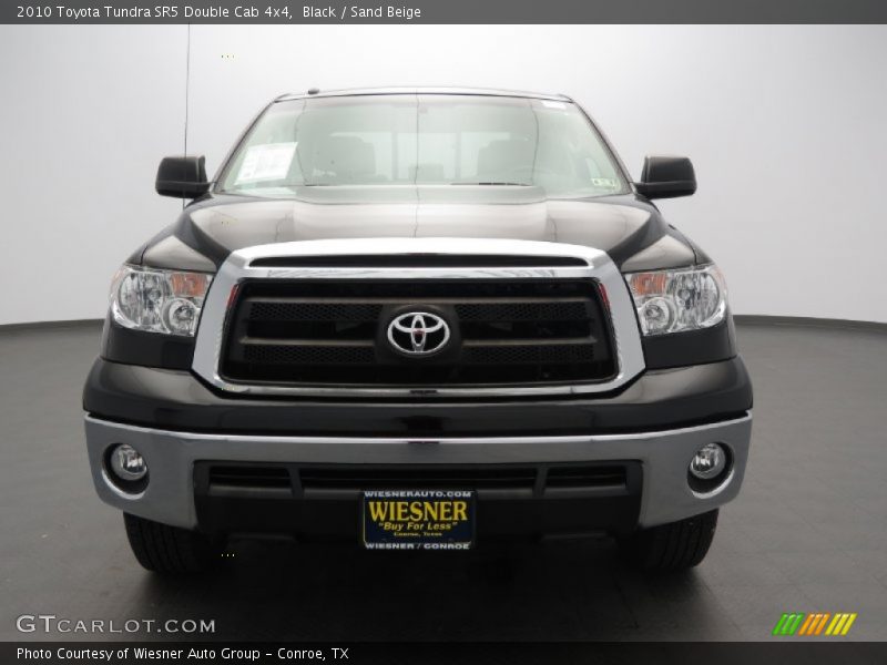 Black / Sand Beige 2010 Toyota Tundra SR5 Double Cab 4x4