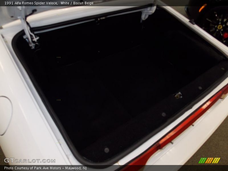  1991 Spider Veloce Trunk