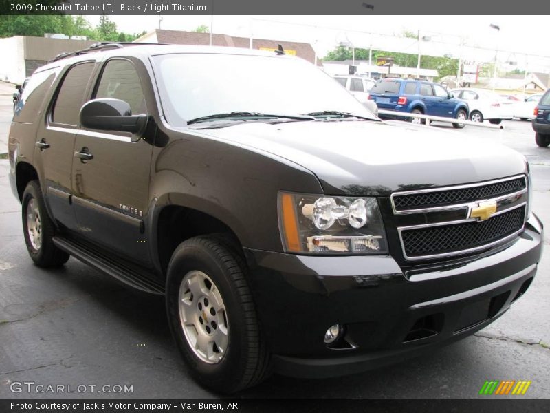 Black / Light Titanium 2009 Chevrolet Tahoe LT