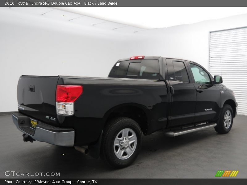 Black / Sand Beige 2010 Toyota Tundra SR5 Double Cab 4x4