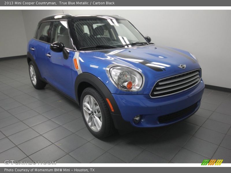 True Blue Metallic / Carbon Black 2013 Mini Cooper Countryman