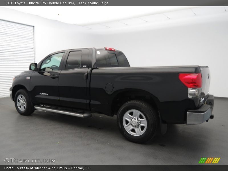 Black / Sand Beige 2010 Toyota Tundra SR5 Double Cab 4x4
