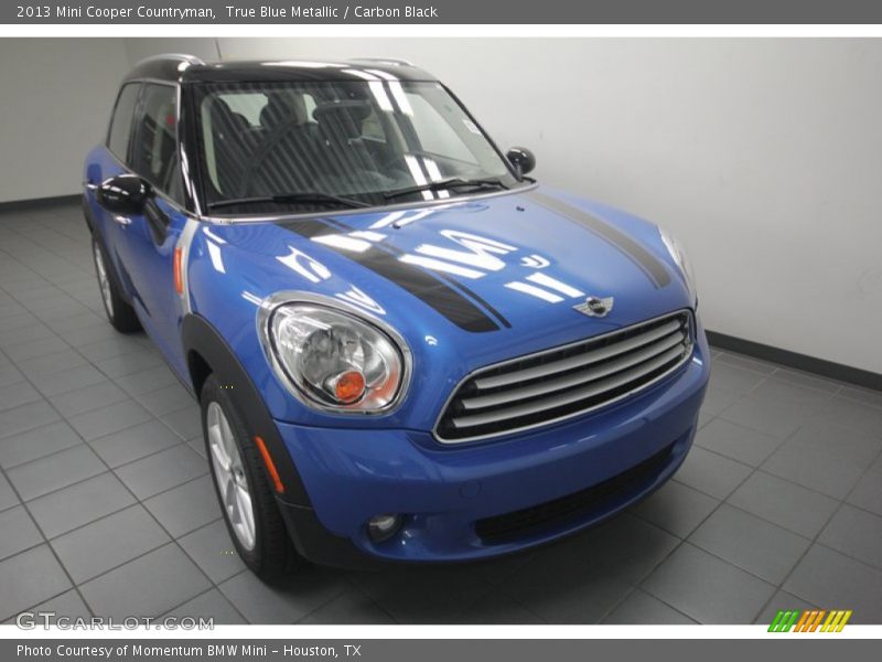 True Blue Metallic / Carbon Black 2013 Mini Cooper Countryman
