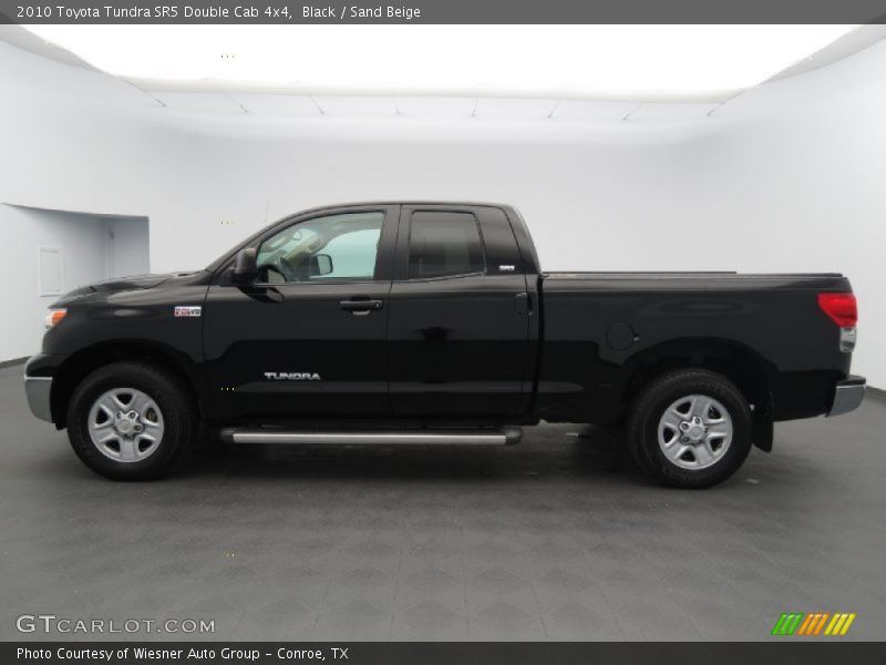 Black / Sand Beige 2010 Toyota Tundra SR5 Double Cab 4x4