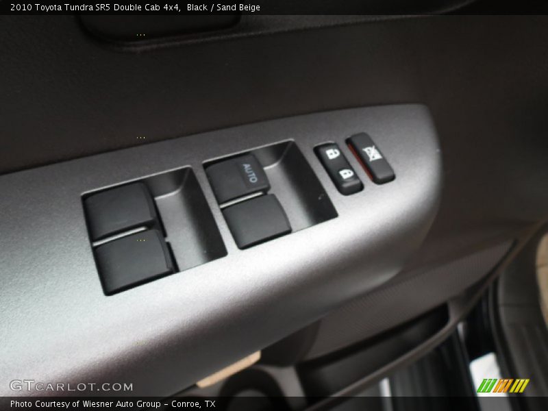Black / Sand Beige 2010 Toyota Tundra SR5 Double Cab 4x4