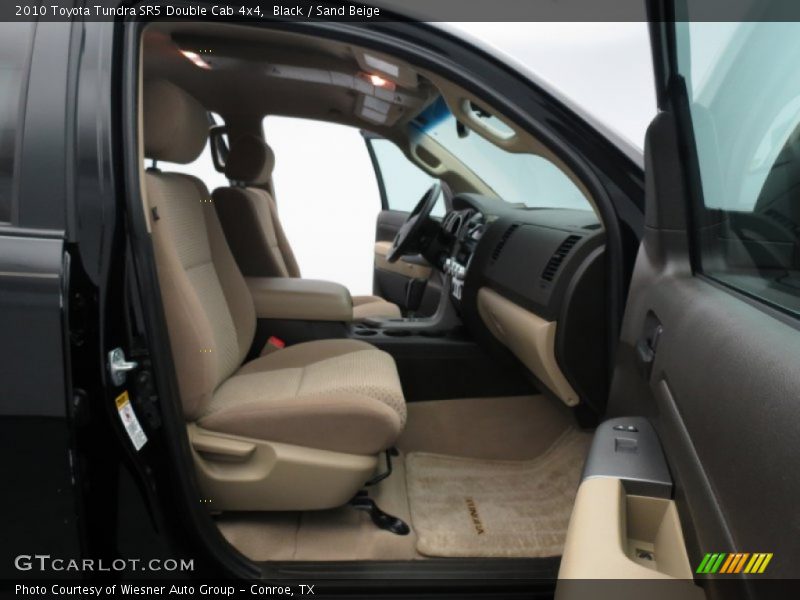 Black / Sand Beige 2010 Toyota Tundra SR5 Double Cab 4x4