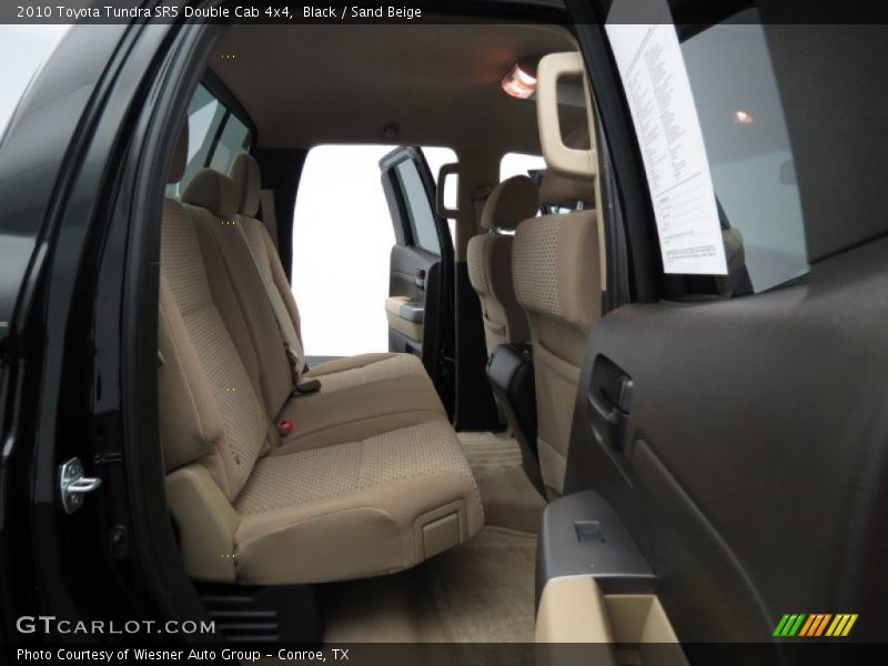 Black / Sand Beige 2010 Toyota Tundra SR5 Double Cab 4x4